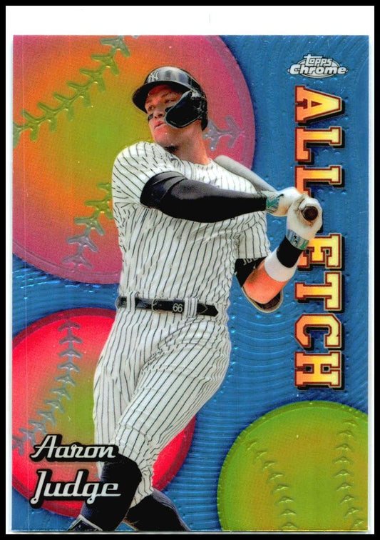 2024 Topps Chrome Chrome All-Etch #CAE-6 Aaron Judge New York Yankees