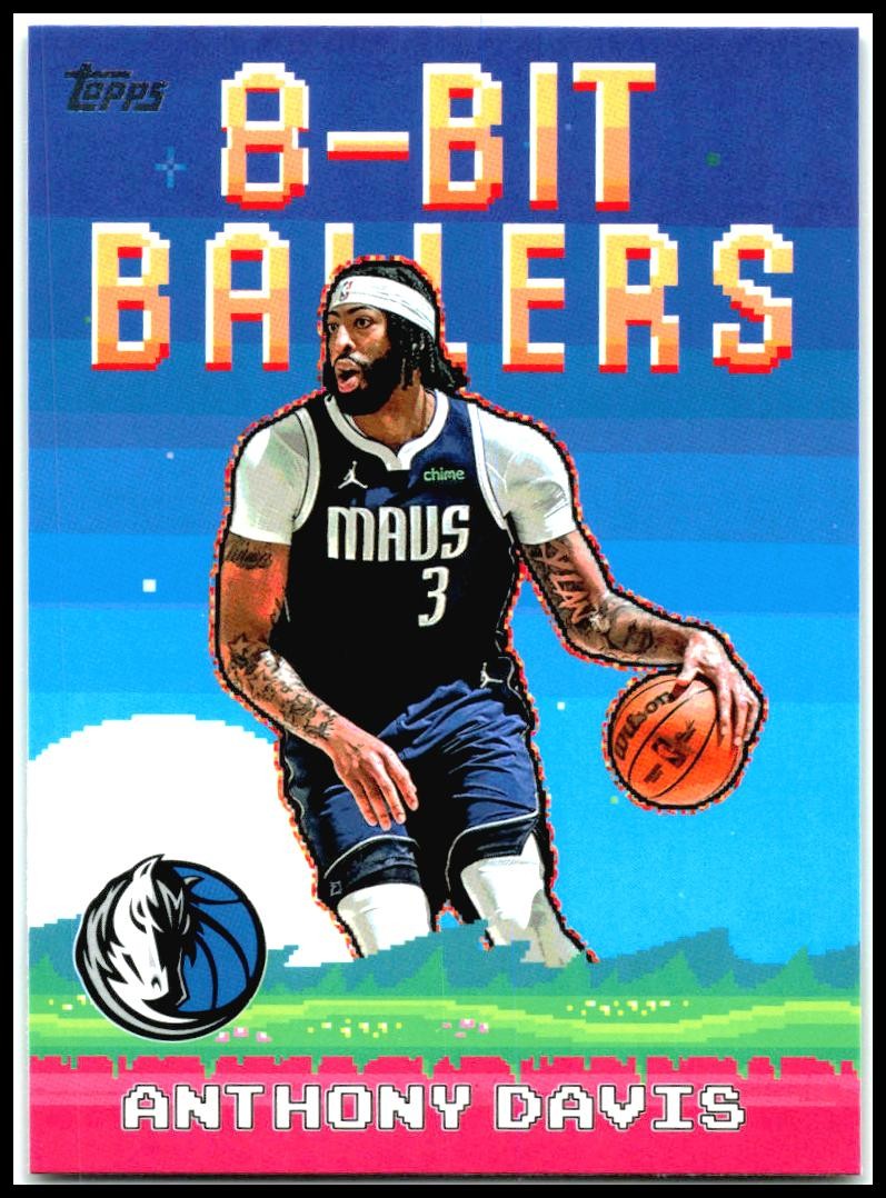 2025-26 Topps 8-Bit Ballers #8B-5 Anthony Davis Dallas Mavericks