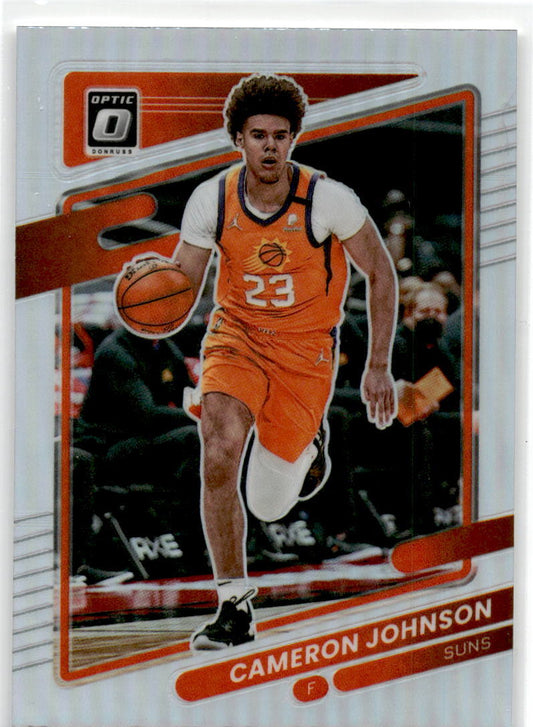 2021-22 Donruss Optic Holo #34 Cameron Johnson Phoenix Suns