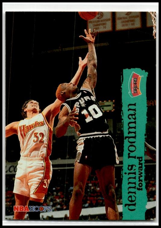 1995-96 Hoops #150 Dennis Rodman San Antonio Spurs