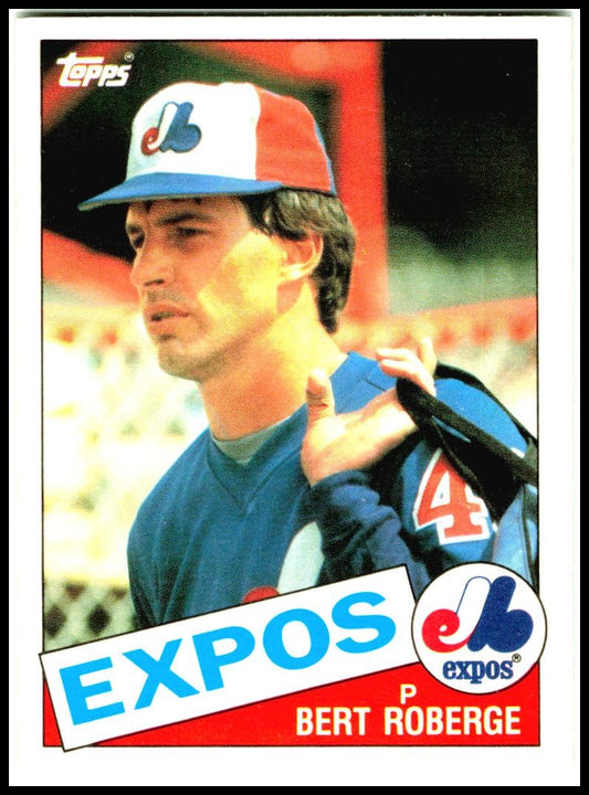 1985 Topps Traded #94T Bert Roberge Montreal Expos