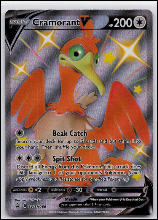 SWSH: Sword & Shield Promo Cards #SWSH086 Cramorant V