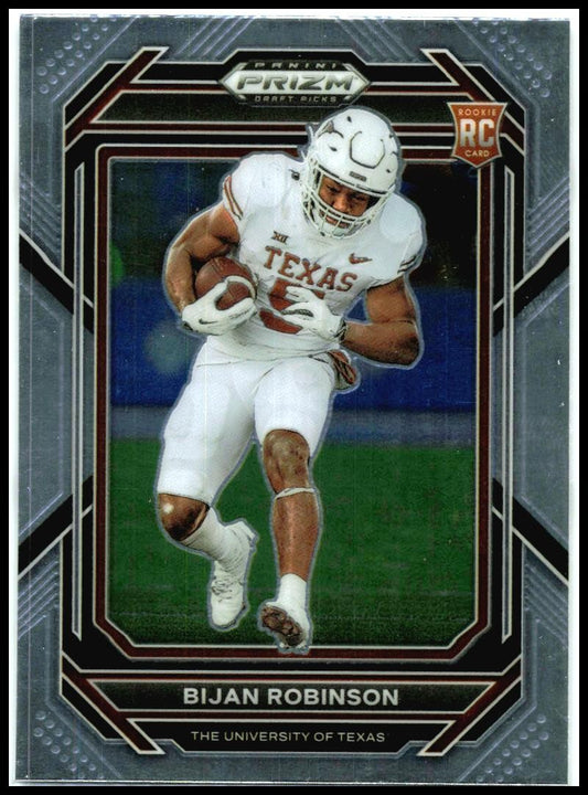2023 Panini Prizm Draft Picks #115b Bijan Robinson Texas Longhorns