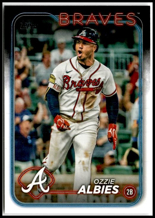 2024 Topps #544 Ozzie Albies Atlanta Braves