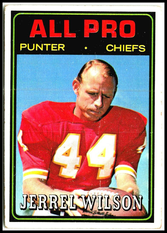 1974 Topps #144 Jerrel Wilson Kansas City Chiefs