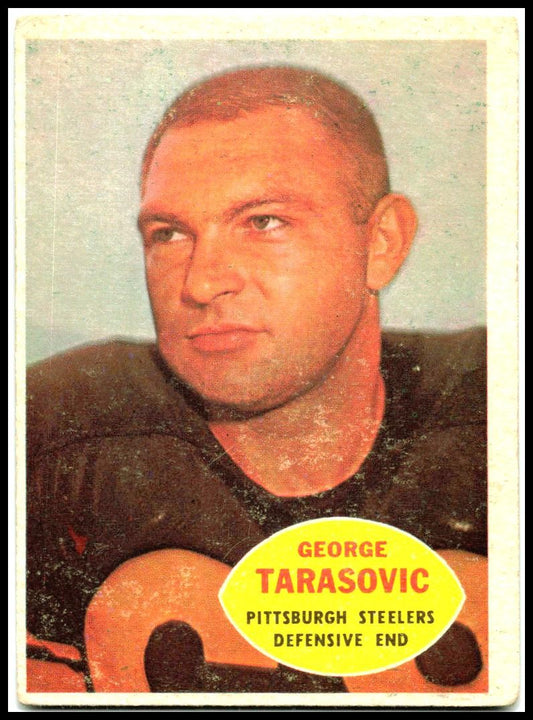 1960 Topps #100 George Tarasovic Pittsburgh Steelers