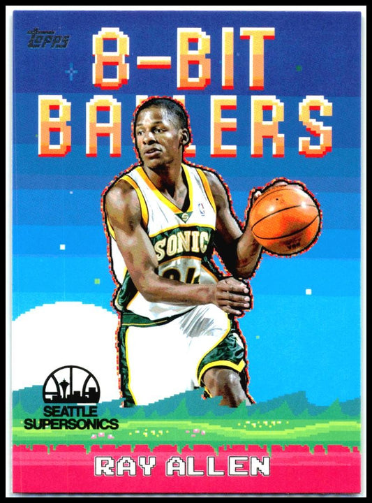 2025-26 Topps 8-Bit Ballers #8B-28 Ray Allen