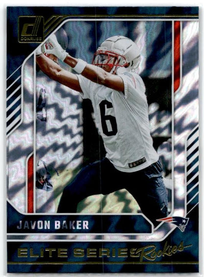 2024 Donruss The Elite Series Rookies #26 Javon Baker New England Patriots