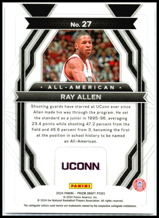 2024 Prizm Draft Picks #27 Ray Allen