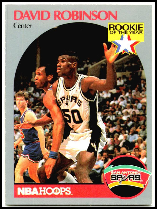 1990-91 Hoops #270 David Robinson San Antonio Spurs