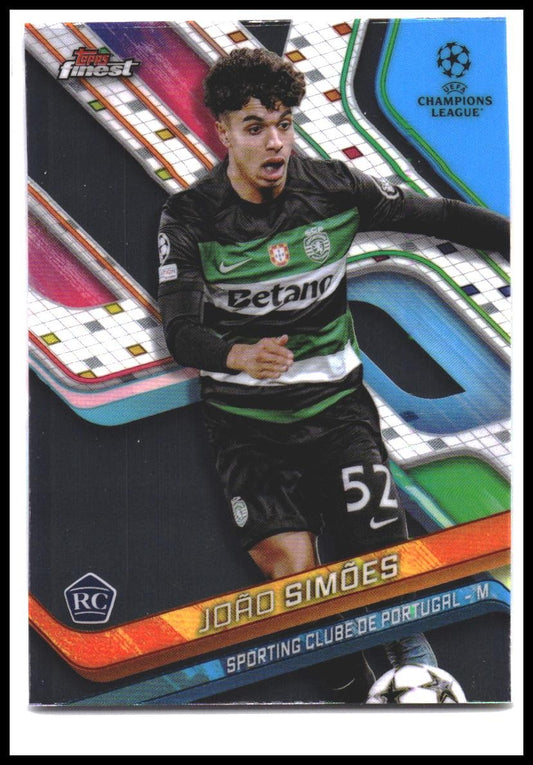 João Simões #83 2024-25 Finest UEFA Club Competitions Rookie