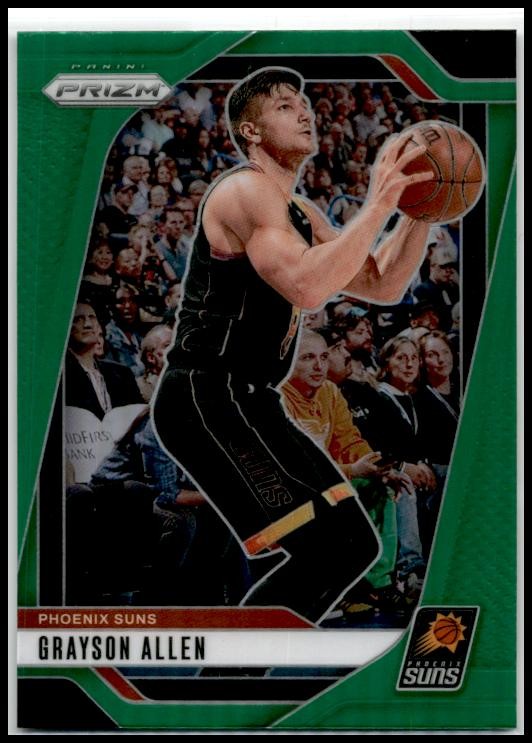 2024-25 Panini Prizm Green #72 Grayson Allen Phoenix Suns