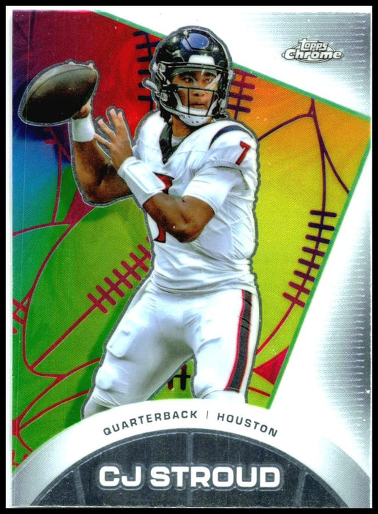 2023 Topps Composite Chrome All-Etch #CAE-23 CJ Stroud Houston Texans