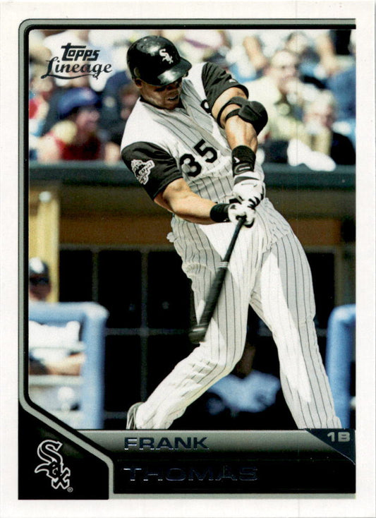 2011 Topps Lineage #181 Frank Thomas Chicago White Sox