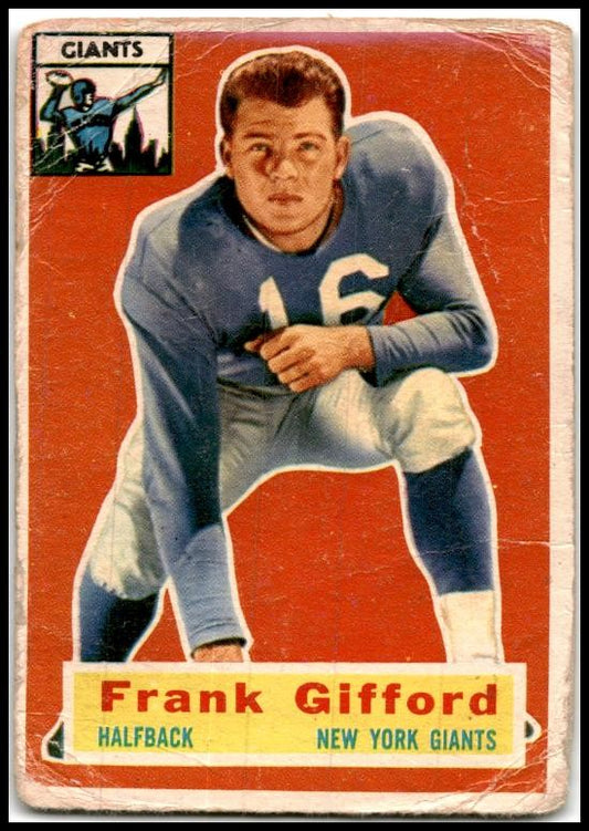 1956 Topps #53 Frank Gifford New York Giants