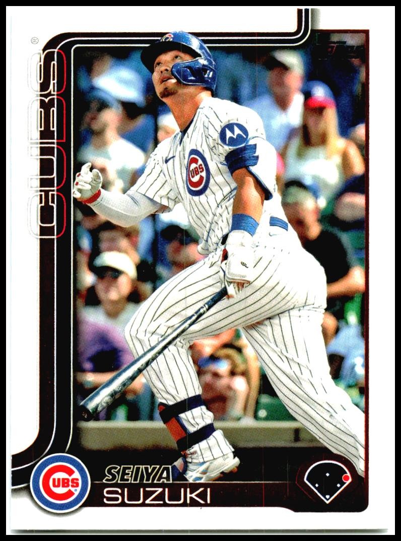 2025 Topps Chrome #210 Seiya Suzuki Chicago Cubs