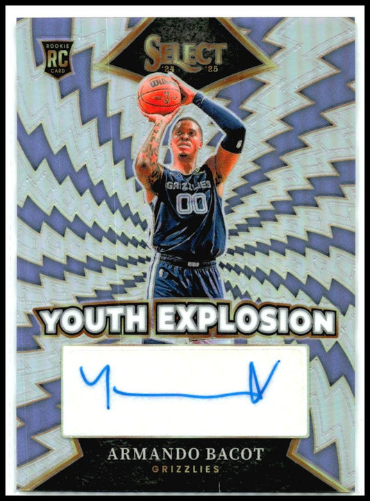 2024-25 Select Youth Explosion Auto #YE-BAC Armando Bacot
