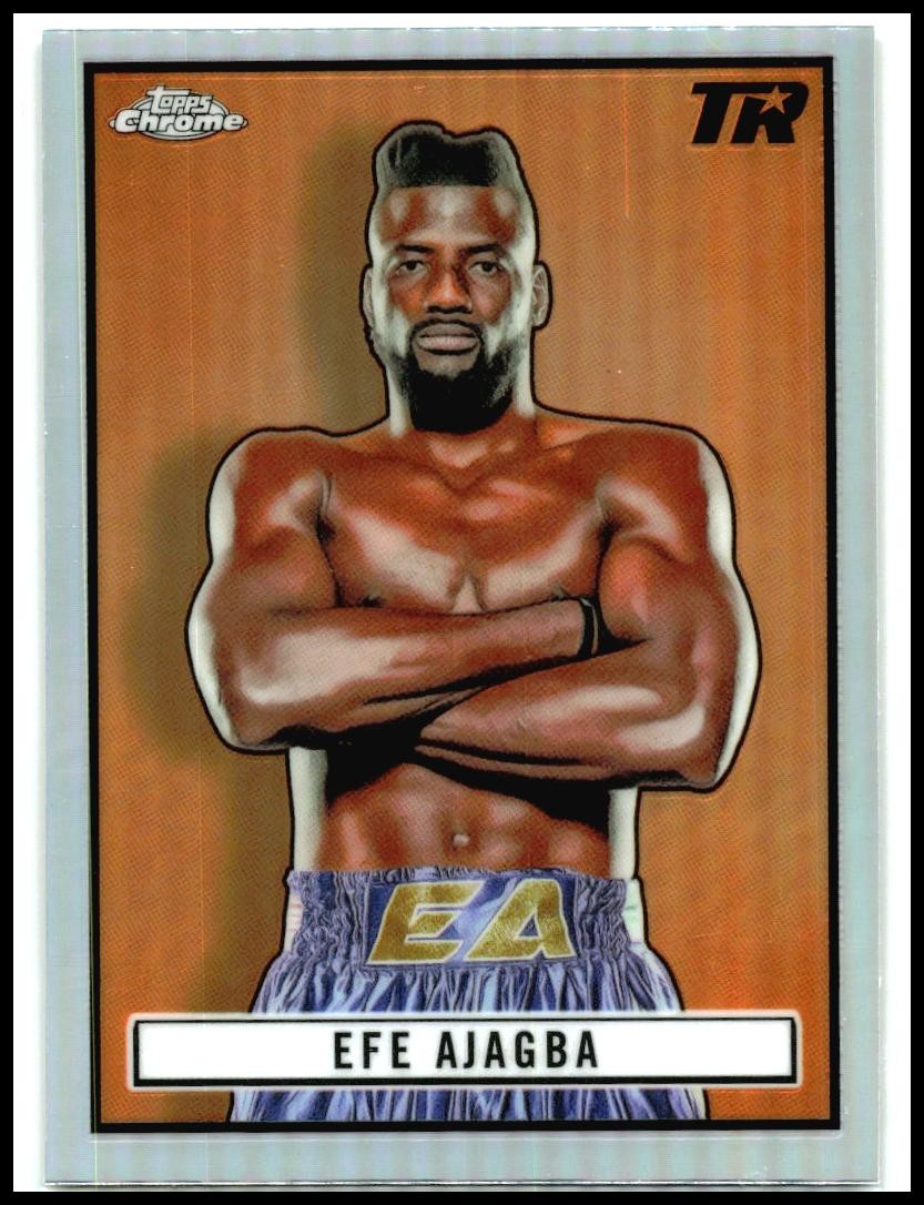 2024 Topps Chrome Boxing 1951 Topps Ringside #TR-16 Efe Ajagba