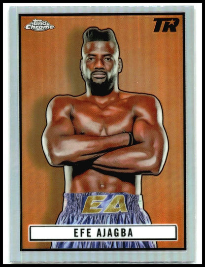 2024 Topps Chrome Boxing 1951 Topps Ringside #TR-16 Efe Ajagba