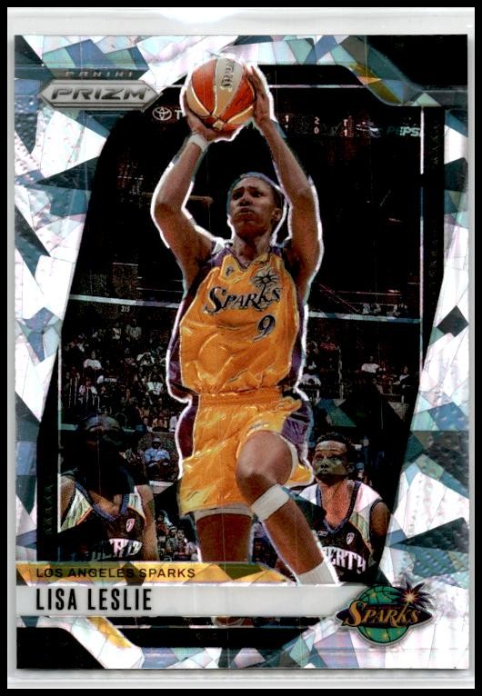 2024 Panini Prizm WNBA Ice Prizms #98 Lisa Leslie Los Angeles Sparks
