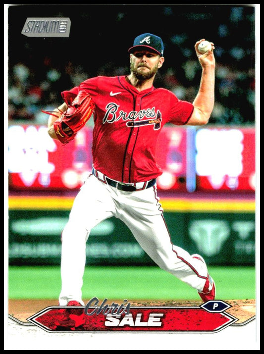2024 Stadium Club #62 Chris Sale Atlanta Braves