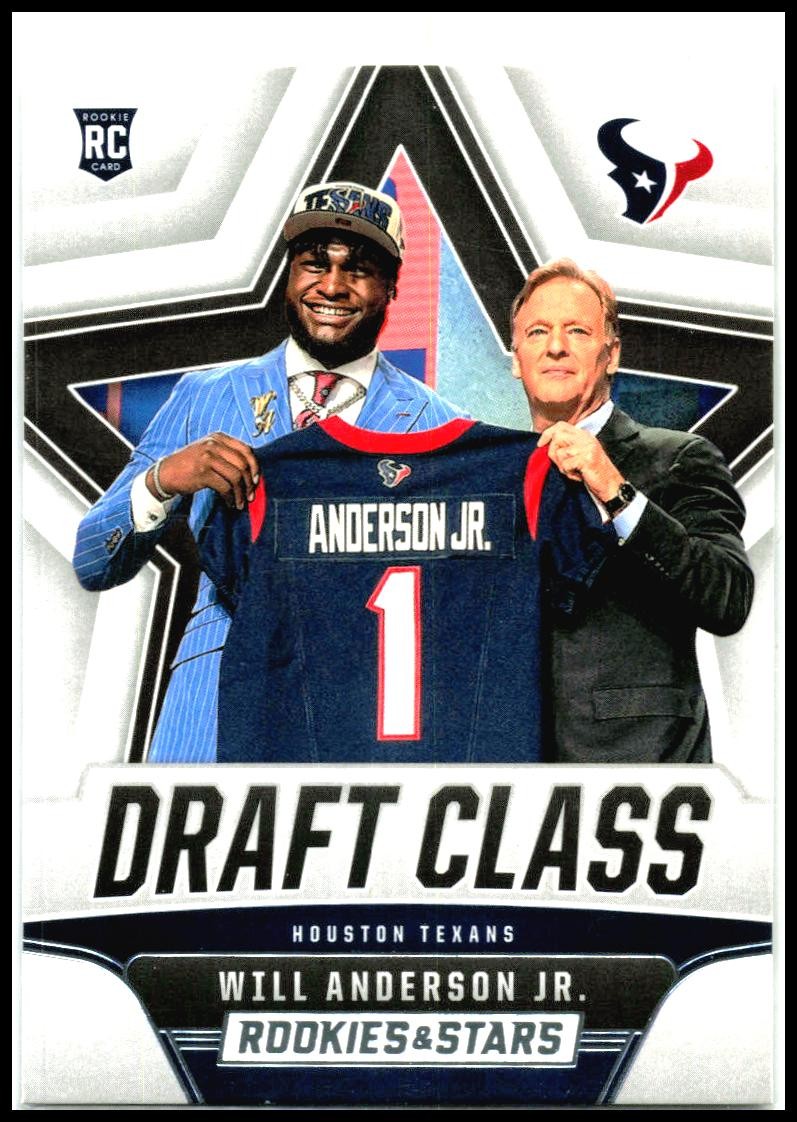 2023 Panini Rookies & Stars Draft Class #DC-18 Will Anderson Jr. Houston Texans