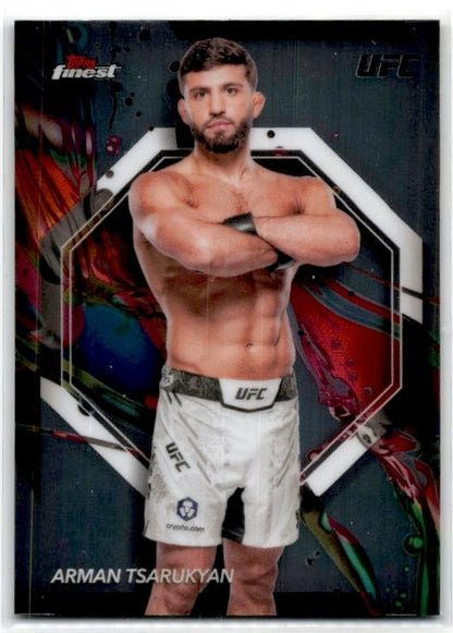 2024 Topps Finest UFC #11 Ikram Aliskerov