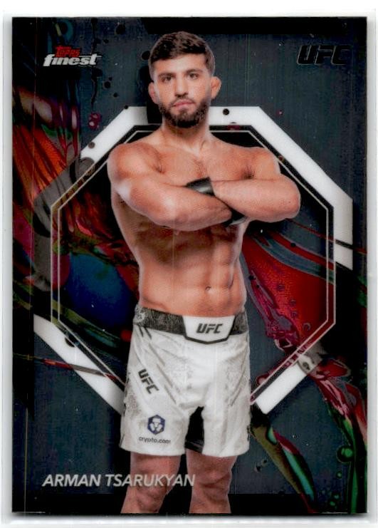 2024 Topps Finest UFC #11 Ikram Aliskerov
