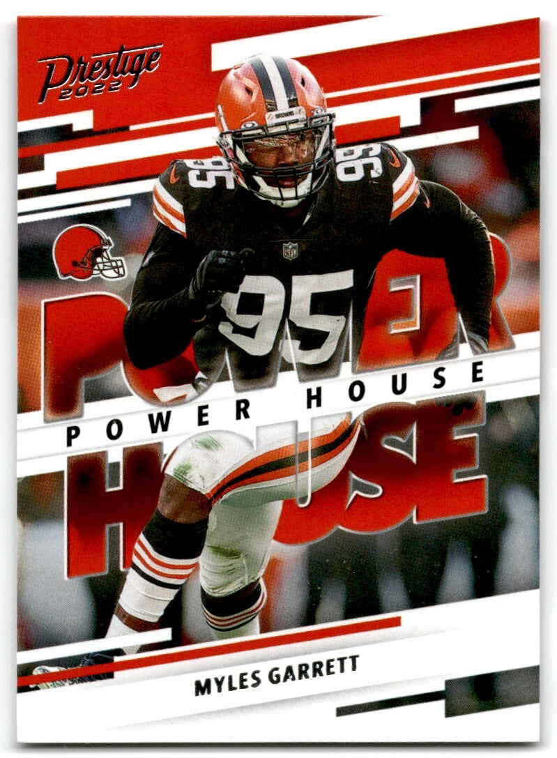 2022 Panini Prestige Power House Myles Garrett Cleveland Browns #PH-20