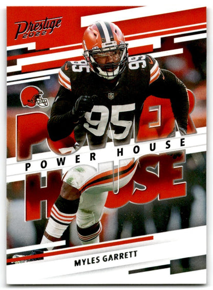 2022 Panini Prestige Power House Myles Garrett Cleveland Browns #PH-20