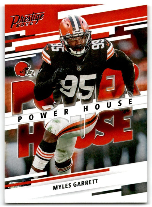 2022 Panini Prestige Power House Myles Garrett Cleveland Browns #PH-20