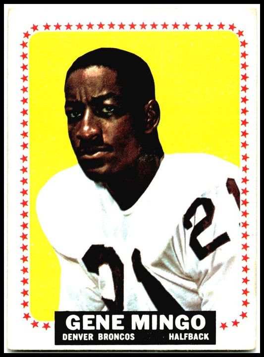 1964 Topps #54 Gene Mingo Denver Broncos