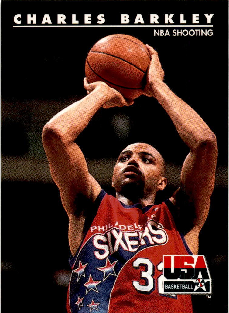 1992 SkyBox USA #8 Charles Barkley USA
