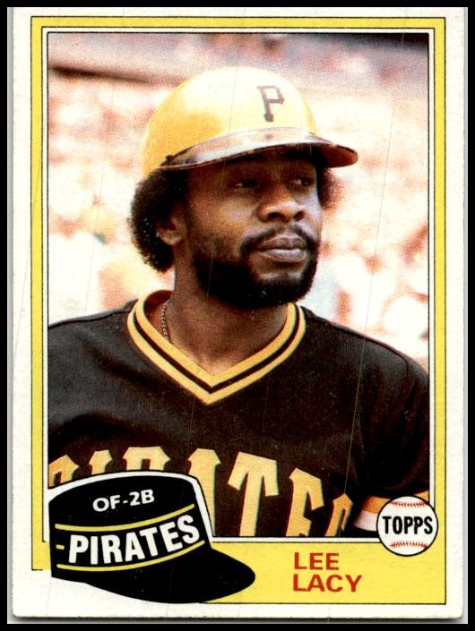 1981 Topps #332 Lee Lacy Pittsburgh Pirates