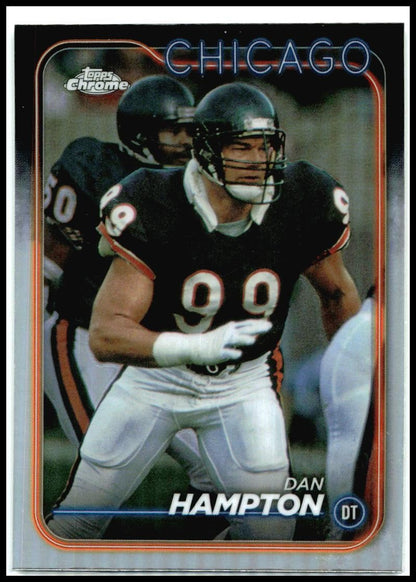 2024 Topps Chrome Refractor #22 Dan Hampton Chicago Bears