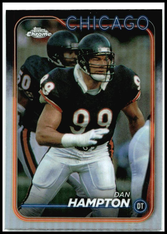 2024 Topps Chrome Refractor #22 Dan Hampton Chicago Bears