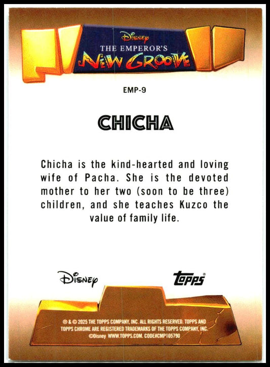 2025 Topps Chrome Disney #EMP-9 Chicha