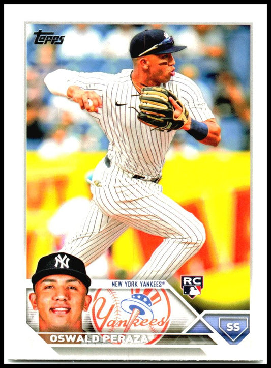 2023 Topps #94 Oswald Peraza New York Yankees