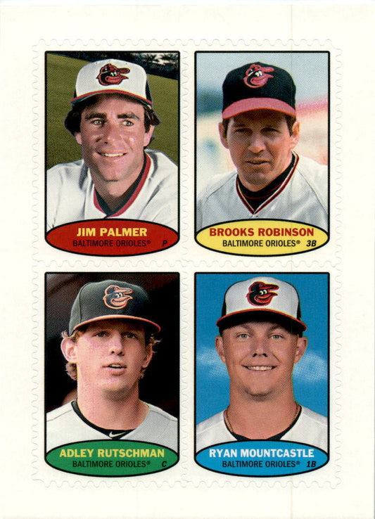 2023 Topps Heritage 1974 Topps Stamps #74BS-49 / 74BS-50 / 74BS-51 / Orioles
