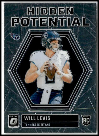 2023 Donruss Optic Hidden Potential #HP-WL Will Levis Tennessee Titans