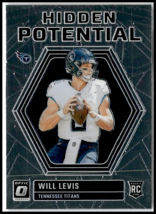2023 Donruss Optic Hidden Potential #HP-WL Will Levis Tennessee Titans