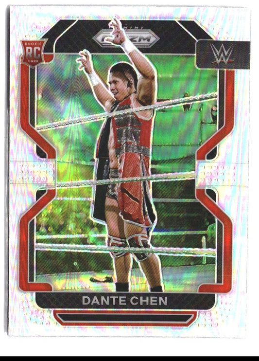 Dante Chen #119 2022 Panini Prizm WWE Silver Rookie RC