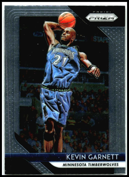 2018-19 Panini Prizm #235 Kevin Garnett Minnesota Timberwolves