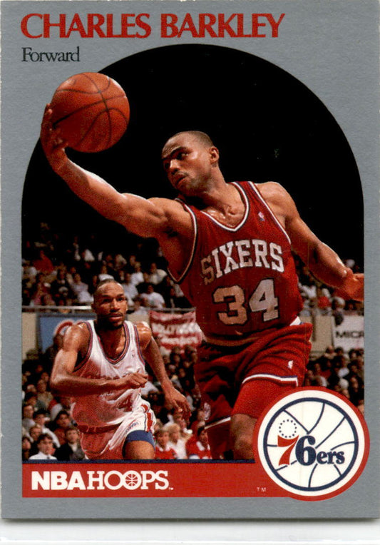 1990-91 Hoops #225 Charles Barkley Philadelphia 76ers
