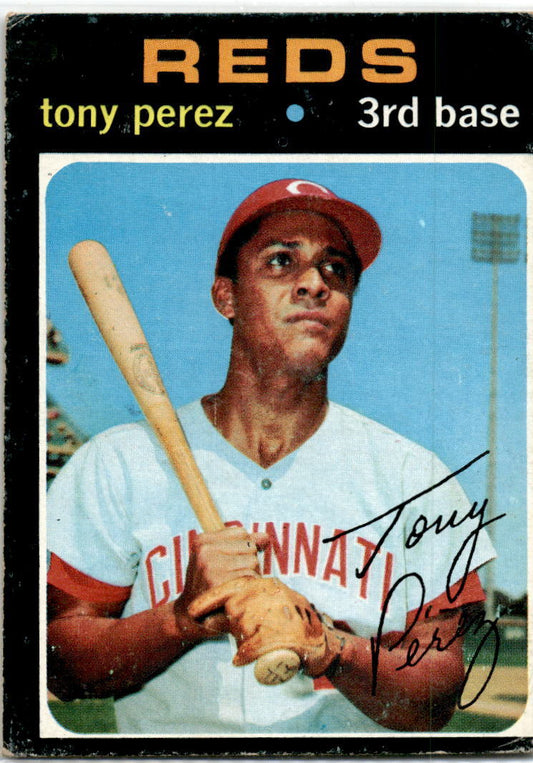 1971 Topps #580 Tony Perez Cincinnati Reds