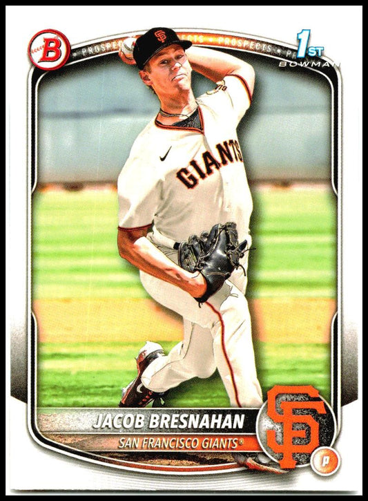 2025 Bowman Prospects #BP-53 Jacob Bresnahan San Francisco Giants
