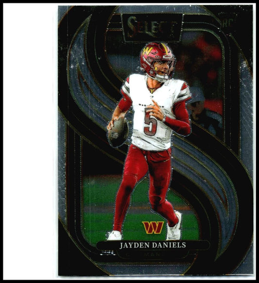 2024 Panini Select #112 Jayden Daniels Rookie Washington Commanders