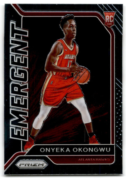 2020-21 Panini Prizm Emergent Onyeka Okongwu Atlanta Hawks #25