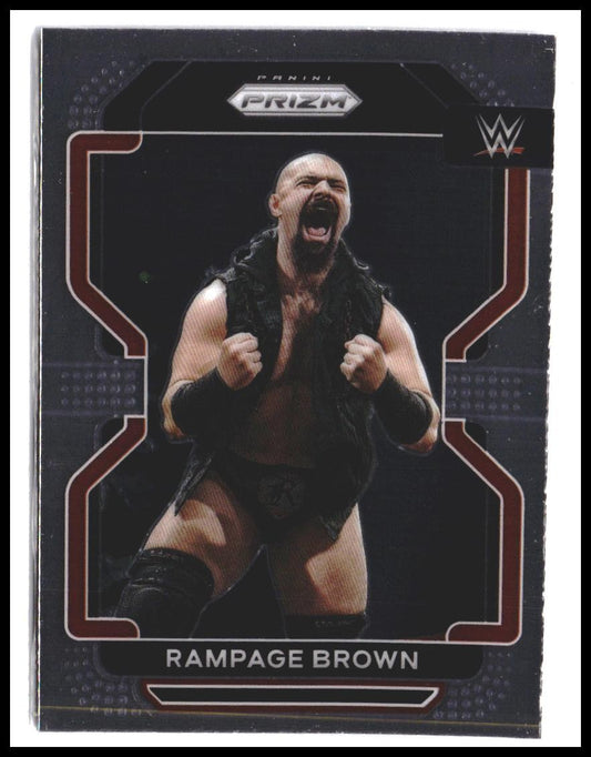 Rampage Brown #109 2022 Panini Prizm WWE Rookie RC