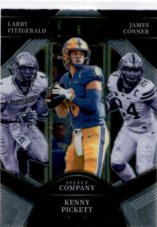 2022 Panini Select Draft Picks #SC-PITT Conner / Pickett / Fitzgerald